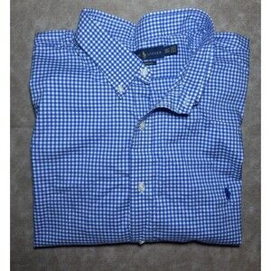 Polo Ralph Lauren Men's Classic-Fit Striped Stretch Poplin Shirt / 4XLT